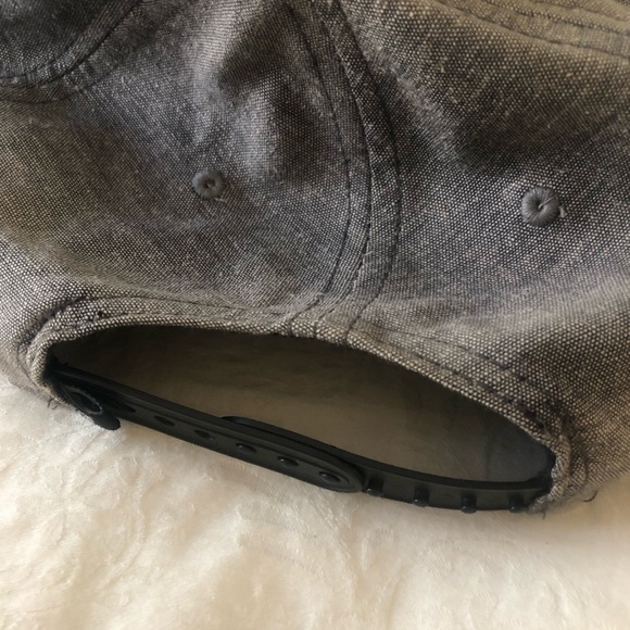 All cotton grey baseball cap, adjust, unisex - Picture 3 of 3